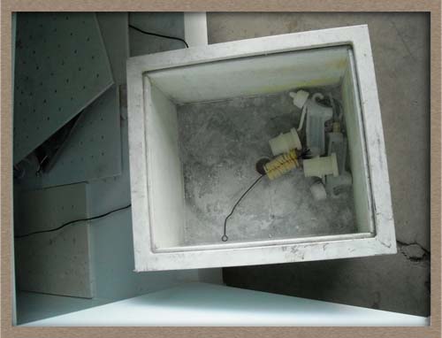 原有排煙櫃髒汙情形