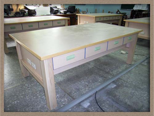 學生桌 (木紋貼皮)
